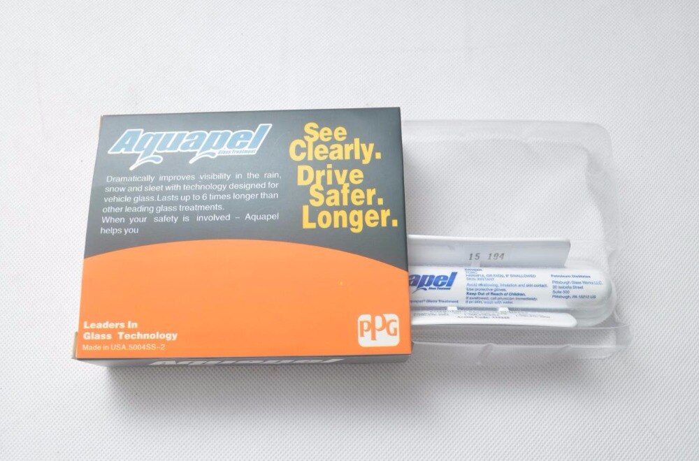 Genuine USA AQUAPEL Wipers Windscreen Car Windscreen Cleaning Wiper+Sponge Universal Windshield Glass Water Rain Repellent Wiper