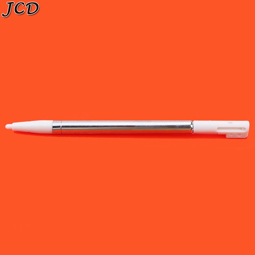 Jcd portátil metal retrátil extensível touch screen caneta stylus para nintendo para ndsi