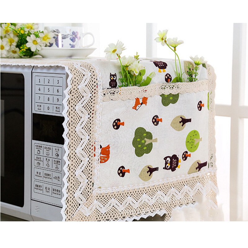 Magnetron Covers Gevallen Roze Magnetron Kawaii Keuken Doek Koreaanse Magnetron Cover Keuken Accessoires Home Decor 2022: D