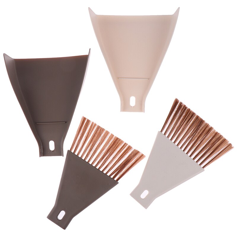 Mini Desktop Broom and Dustpan Set and Brush Cleaning Tool Household Dust Pan