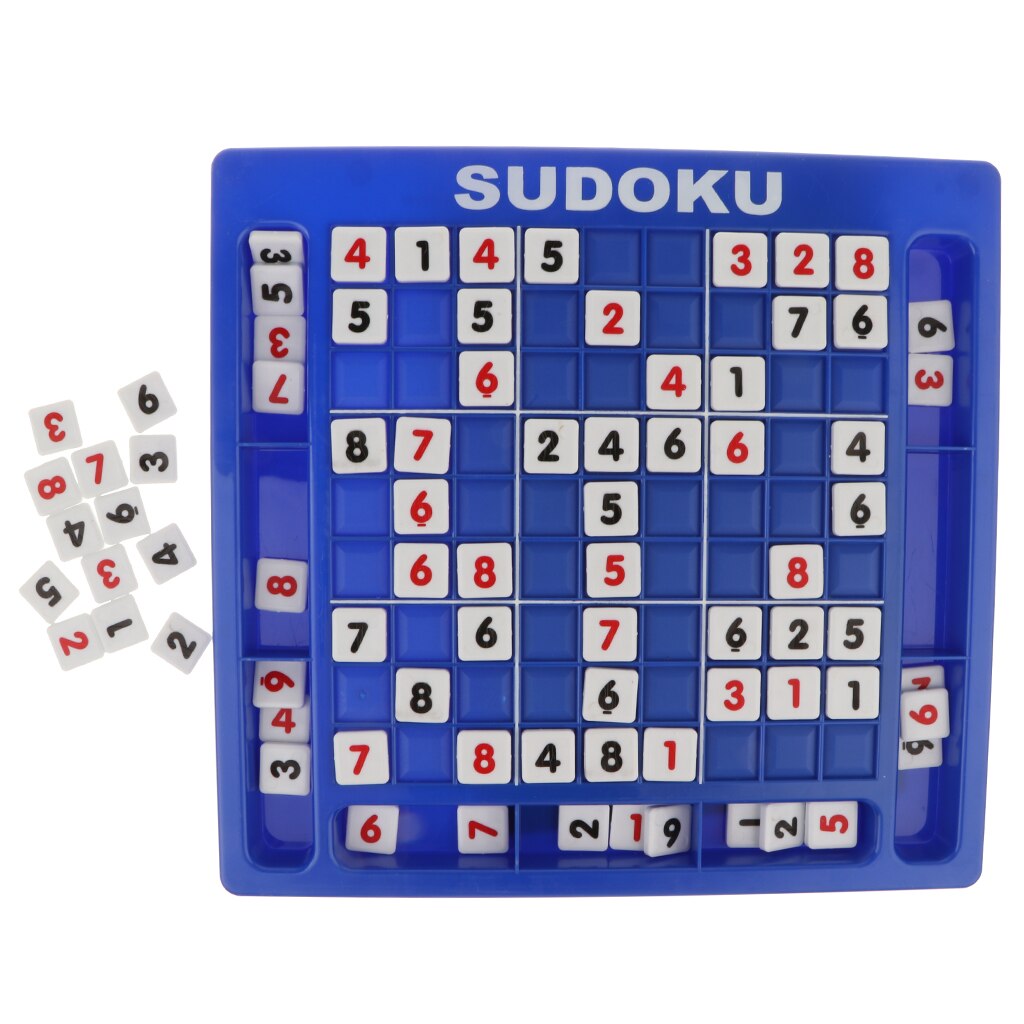 Tablero de ajedrez de Sudoku para niños, puzle con número, juego de escritorio, juguetes de inteligencia de desarrollo lógico,