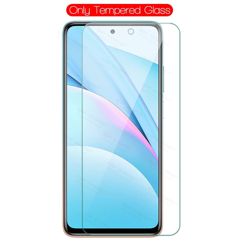 3-in-1 Tempered Glass On Mi 10t Pro Lite Camera Film Soft Case For Xiaomi 10 t mi10t Pro Lite Screen Protector Shell Cover 6.67': For Xiaomi 10t Lite / Only Front Glass