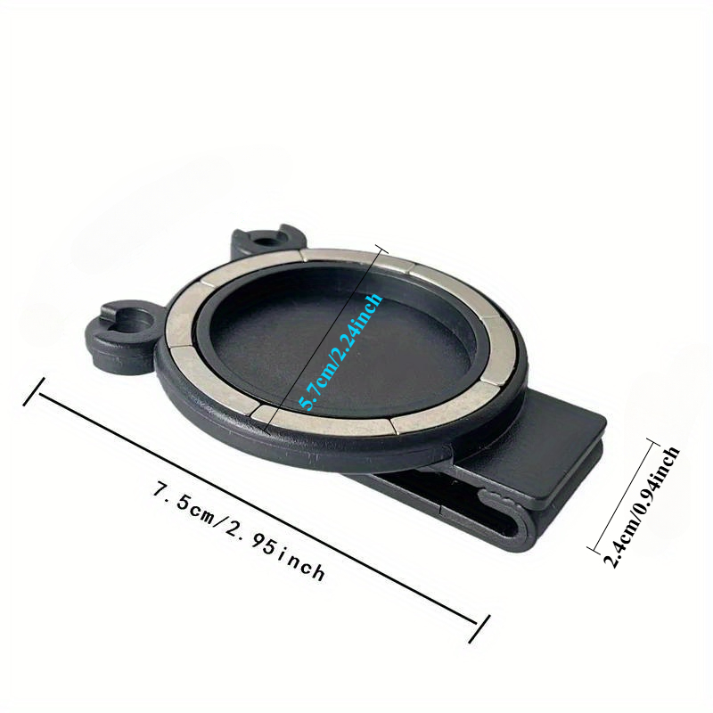 Gratis handen magnetische riemclip houder mobiele telefoon houder rugzak clip metalen haak lente touw voor Magsafe IPhone accessoires