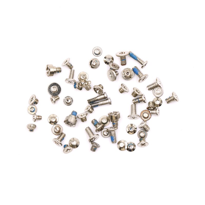Juego completo de tornillos para iPhone 6 6s plus 5 5S 5C Kit completo de tornillos de repuesto accesorios para teléfono