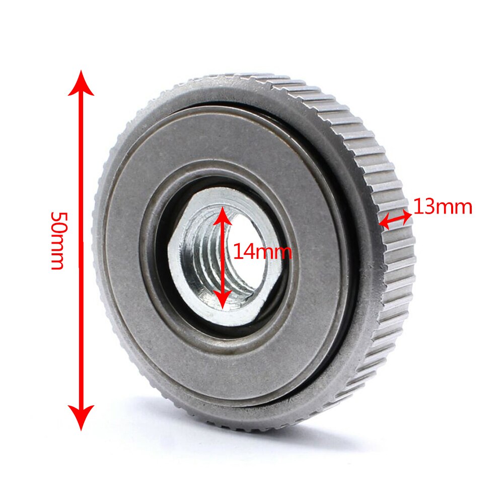 1/2pcs M14 thread replacement angle grinder chuck tool angle grinder nut set tool quick clamping quick release nut device