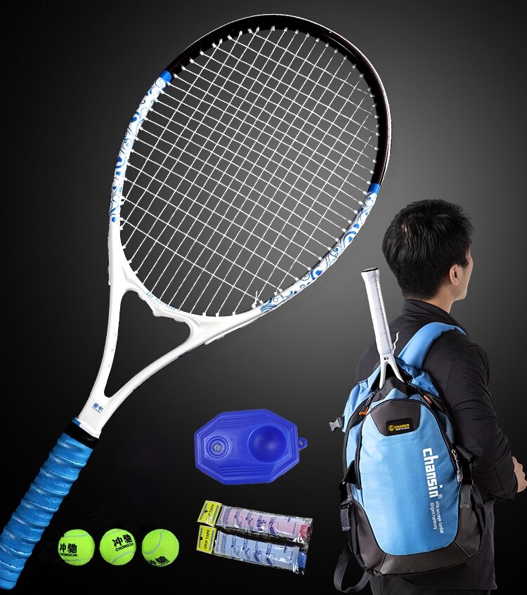 Volwassen Training Tennisracket Proffisional Sport Entertainment Tennisracket Mannen Vrouwen Beginners Racchetta Padel Racket BC50QP