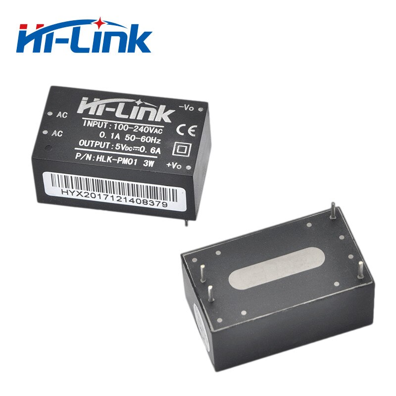 5 pcs HLK-PM01 AC-DC 220 V naar 5 V Step-Down Power Supply Module Intelligente Huishoudelijke Switching AC DC converter