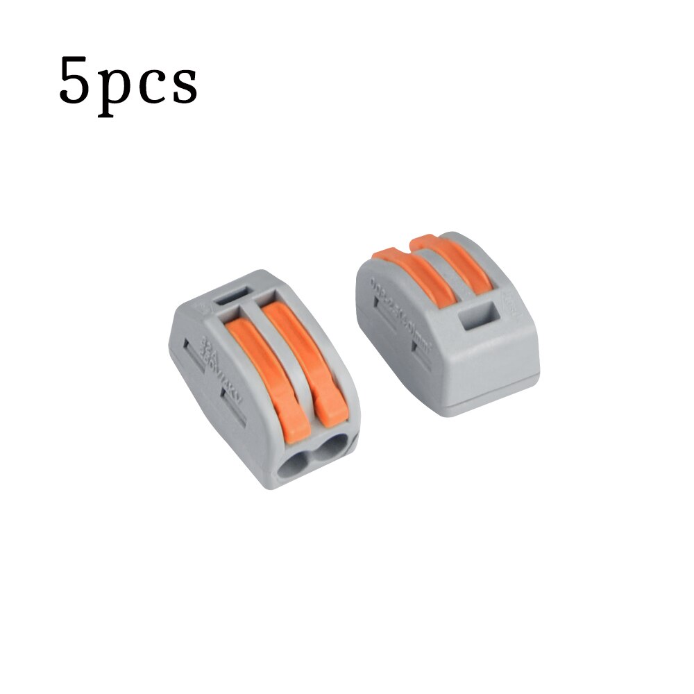 Elektrische Kabel Draad Connector Terminal Blok Universele Snelle Terminal Bedrading Kabel Connectoren Voor Kabelverbinding: 2 Ways