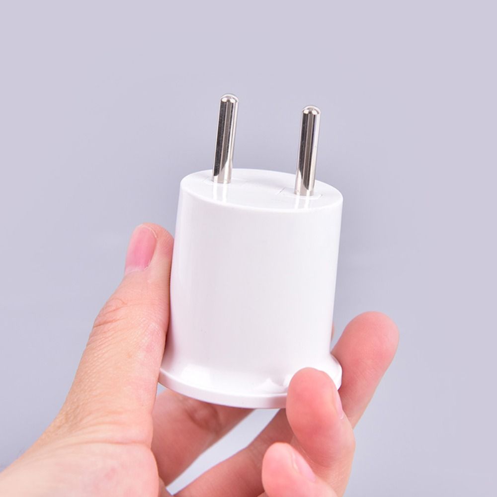 Witte Eu/Us Stekker Adapter Converter Lichtbus Lamp Lamphouder E27 Lampvoet