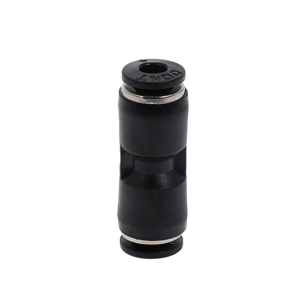 Pneumatic Fittings PU 4mm 6mm 8mm 10mm 12mm Air Water Hose Tube One Touch Straight Push-in Fittings Quick Connector Tube Black