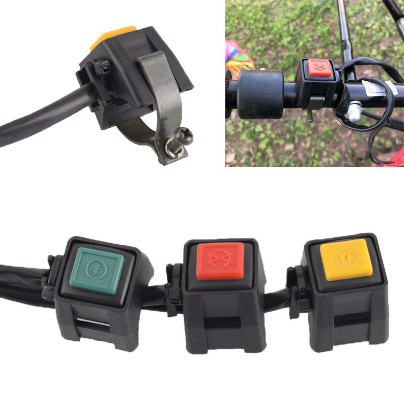Motocykl kierownica przełącznik motocykl moc zapłonu początek przełącznik przycisk dla Yamaha Honda Ktm Suzuki uniwersalny ATV Dit rower