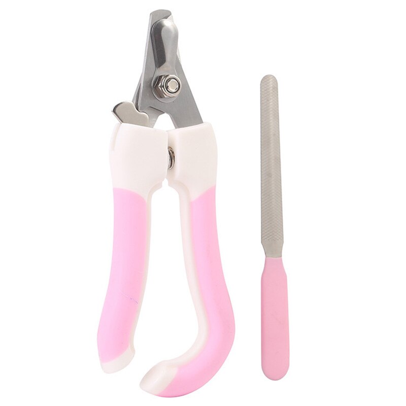 Cortauñas para perros y mascotas, tijeras para gato, Lima, aseo, ngel knipper, acero inoxidable, metal, belleza, limpieza, embellecedor general de mascotas, limpieza de uñas: pink nagel knipper / M