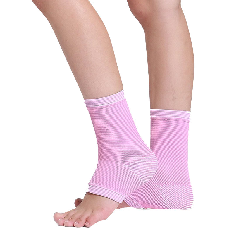 1 Pair Kids Compression Sleeves Foot Arch Support,Kids Children Ankle Brace,Plantar Fasciitis Sock for sprained ankle or sports: L / Orange