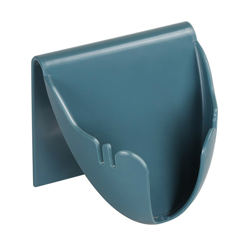 Sæbeholder badeværelse bruser sæbe opbevaringsboks tallerken bakke holder afløbsstativ plastboks bakke væghylde badeværelse organizer: D