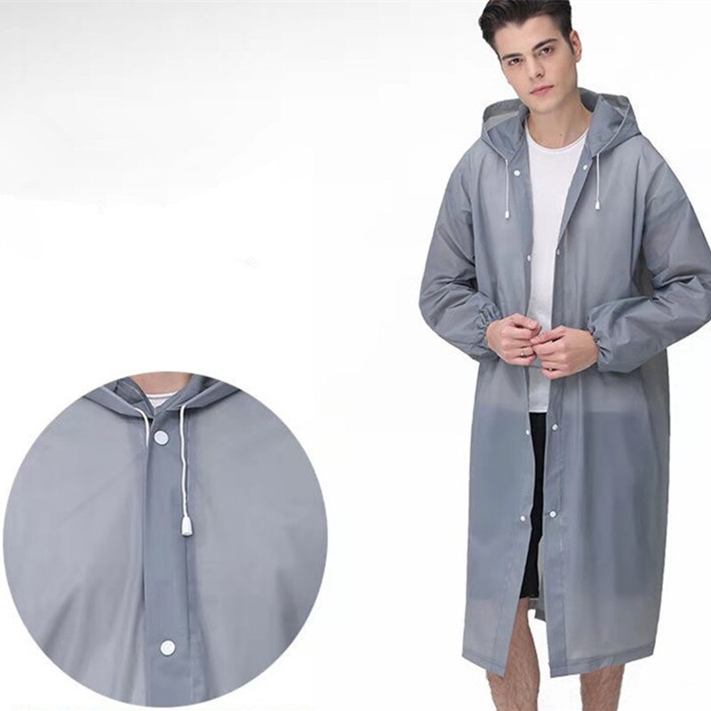 Chubasquero no desechable para adultos, Poncho grueso de una pieza, para viajes, para estudiantes