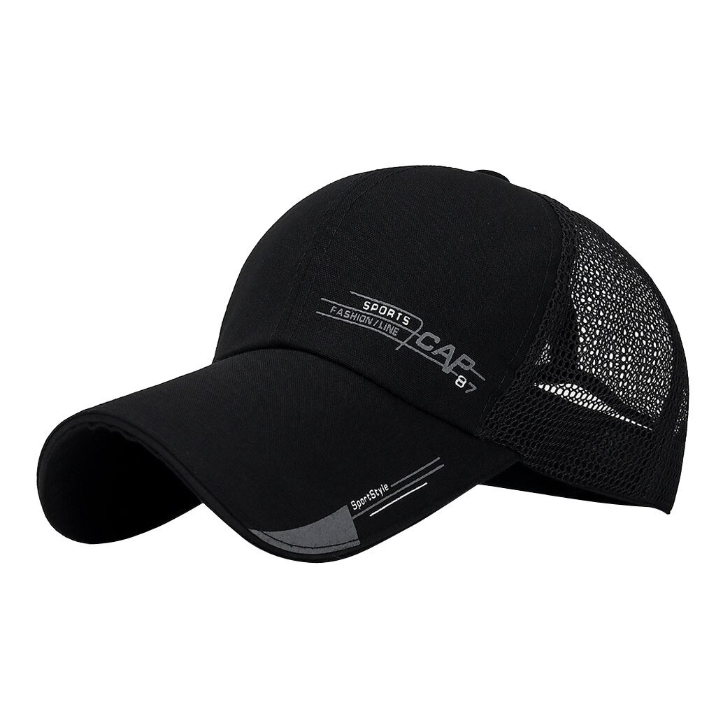 Unisexe femmes hommes maille casquette de Baseball réglable camionneur en plein air Sport Hip-hop chapeau hommes casquette en plein air soleil chapeau soutien # T2