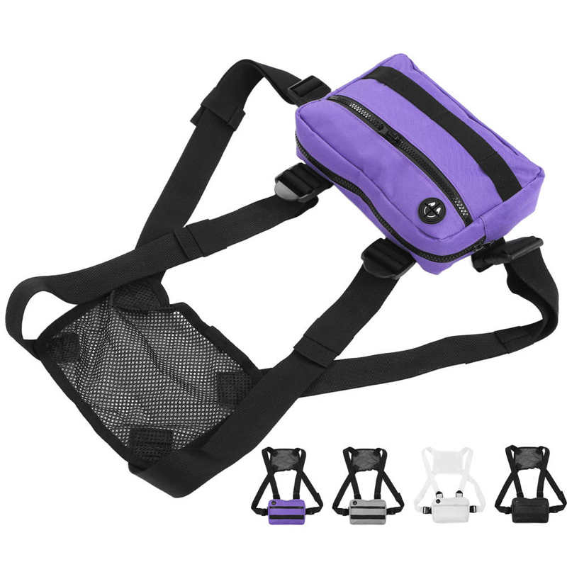 Chest Bag Not Bulky Chest Pack for Outdoor Activities