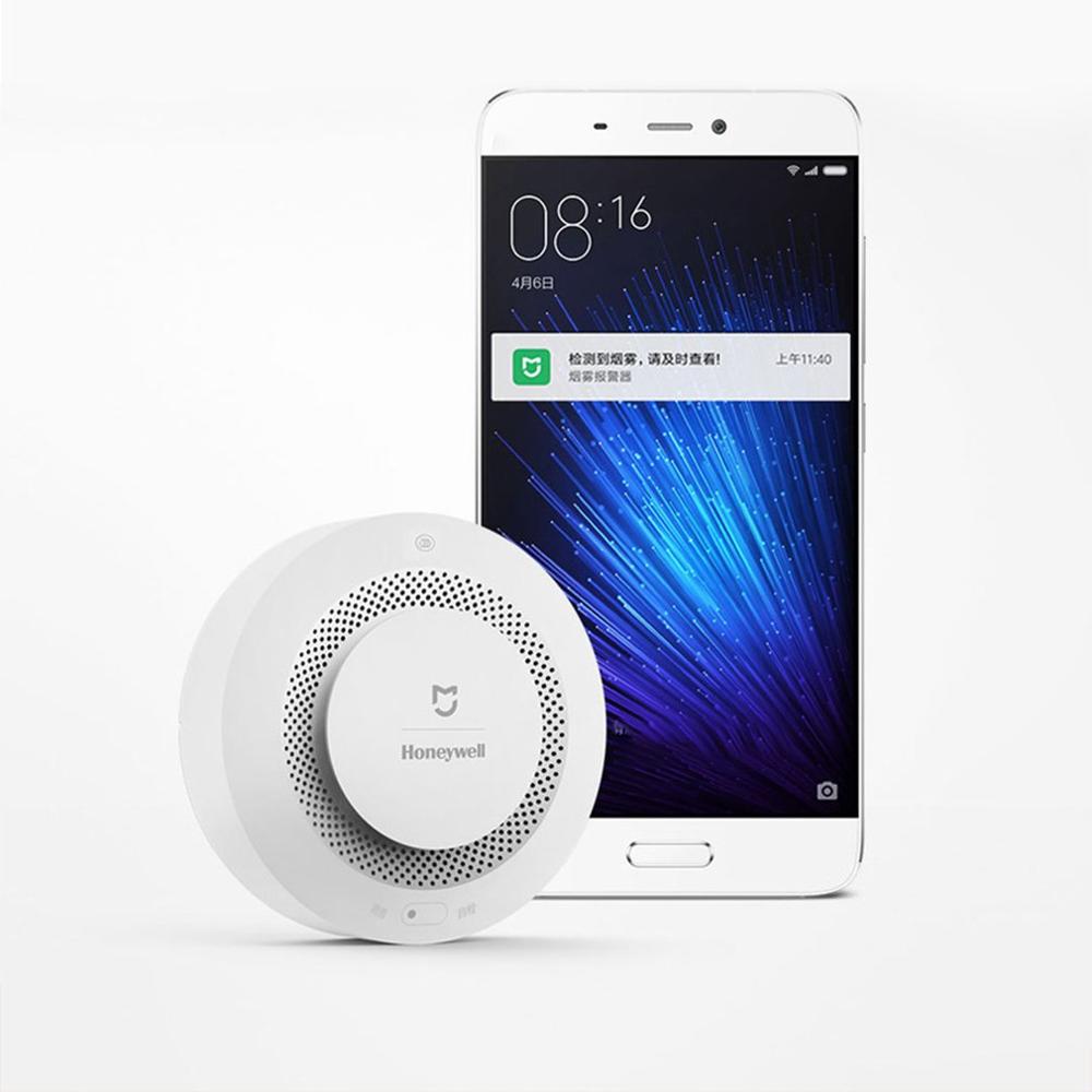 Xiaomi MI détecteur d'alarme incendie alarme sonore et lumineuse à distance détecteur de fumée système d'alarme de fumée alarme incendie alarme sonore et lumineuse