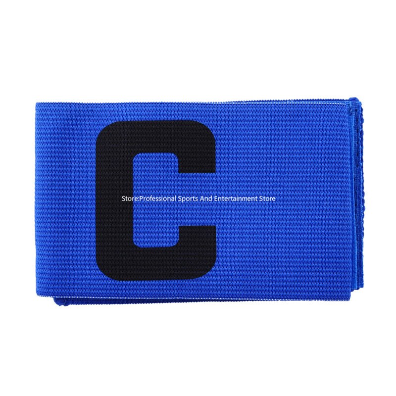 Promotional Football Soccer Flexible Sports Adjustable Player Bands Fluorescent Captain Armband Soccer Accesory