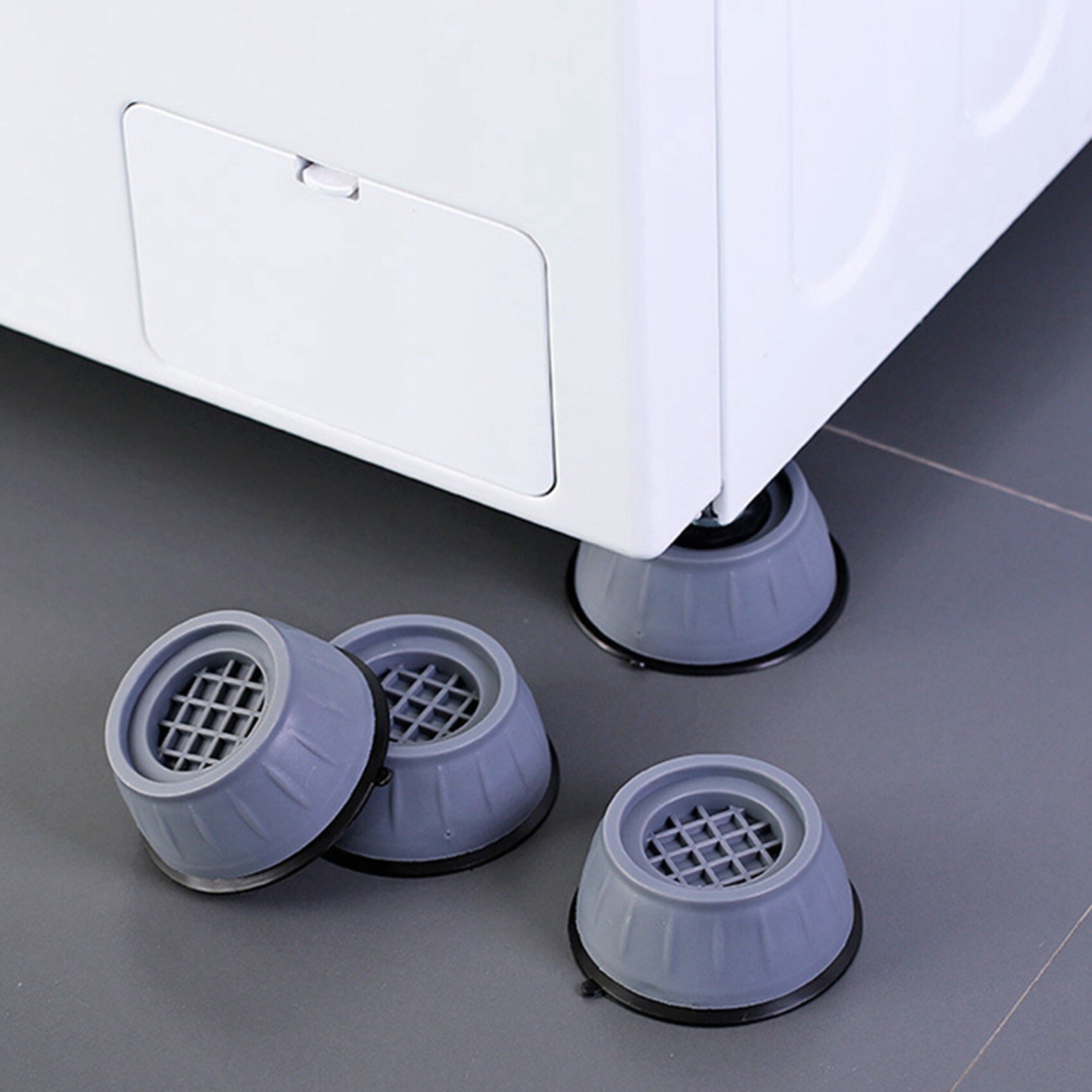 8Pcs Anti Slip Washing Machine Feet Mats Refrigerator Dryer Anti Vibration Pads Universal Washer Pad Home Appliance