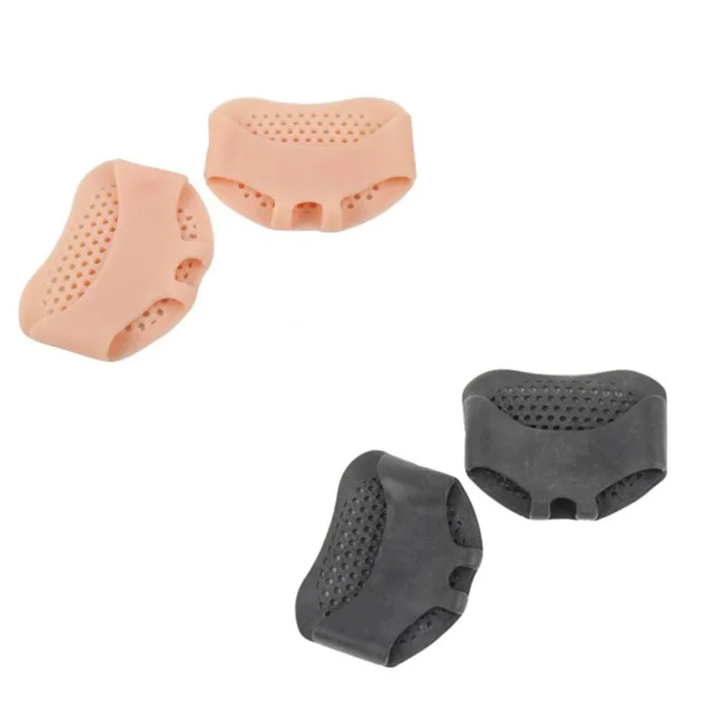 2/4/6pcs Silicone Metatarsal Pads, Toe Separation Foot Pads, Orthopedic Foot Massage Insoles, Forefoot Socks, Foot Care Tools: Orange