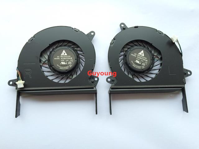 laptop CPU Cooling Fan For ASUS ZENBOOK U500 UX51VZ U51VZ KDB0705HB CE55 KDB0705HB-CE54 L+R cooler