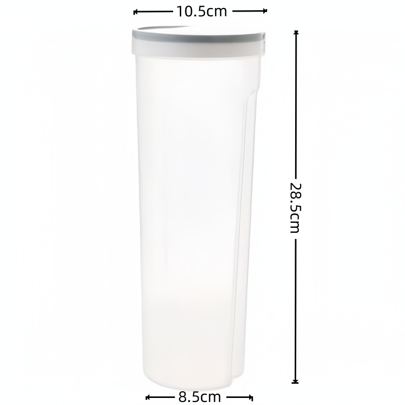 Noodle Opbergdoos Koelkast Vers Voedsel Doos Pasta Verzegelde Container Met Deksels Keuken Classificatie Organizer 30.5*8.5*7.5CM: plum