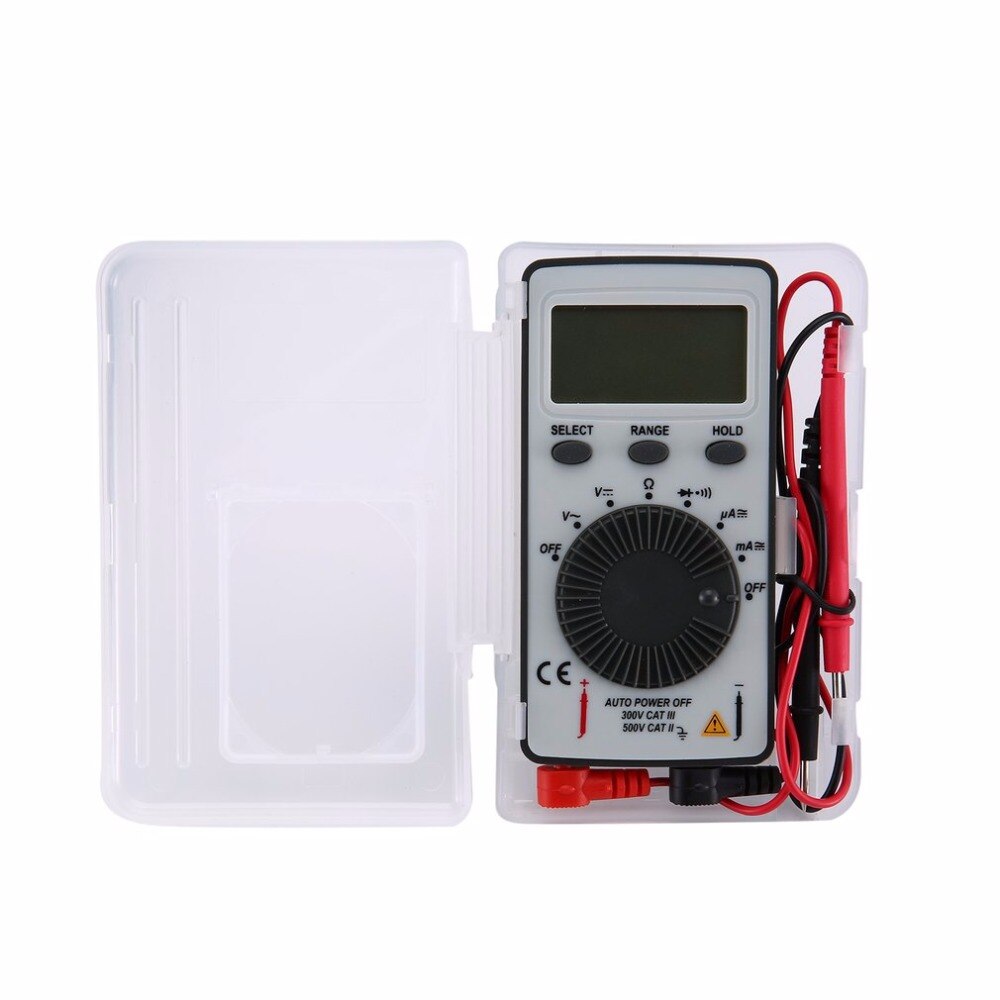 Pocket-Size Auto-Ranging Digital Multimeter - 1999 Count Display, AC/DC Voltage To 600V