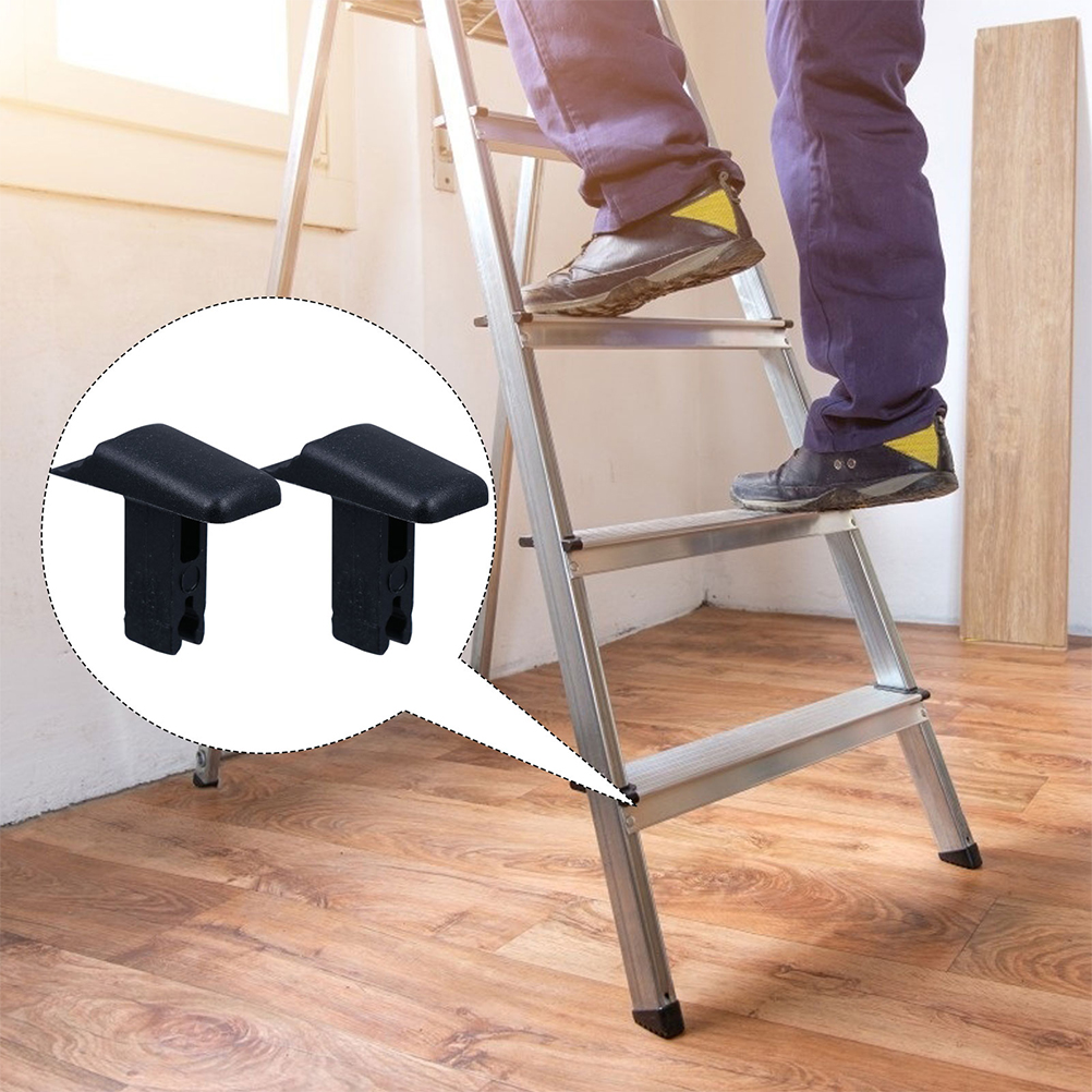 10Pcs Telescopic Ladder Switches Lift Ladder Universal Switch Devices (Black)