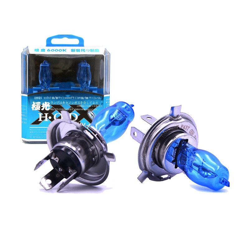 H1 H7 H4 9005 H11 9006 car auto halogen headlight lamp HOD bulb 12V 100W Super white 6000K