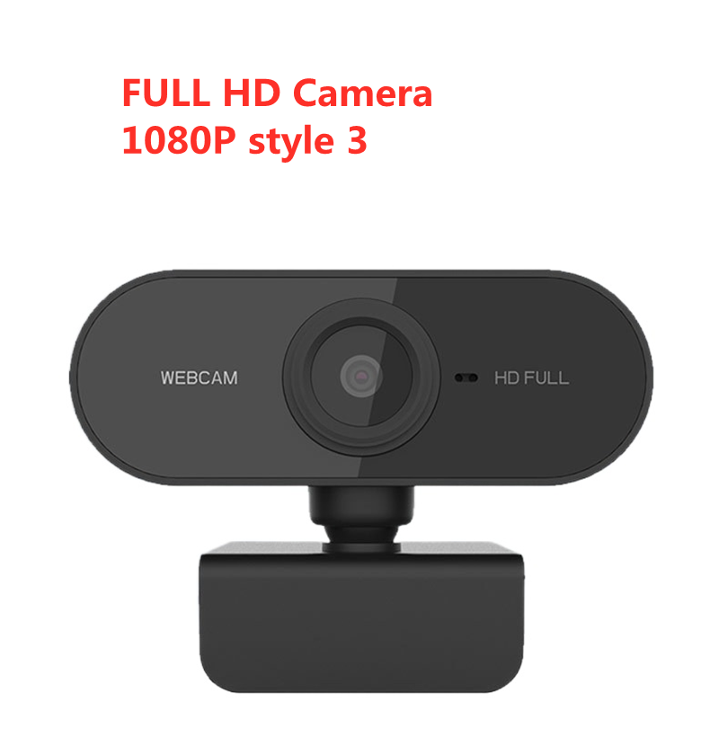 Webcam 1080P Full HD USB Web Camera With Microphone USB Plug And Play Video Call Web Cam For PC Computer Desktop Gamer Webcast: green