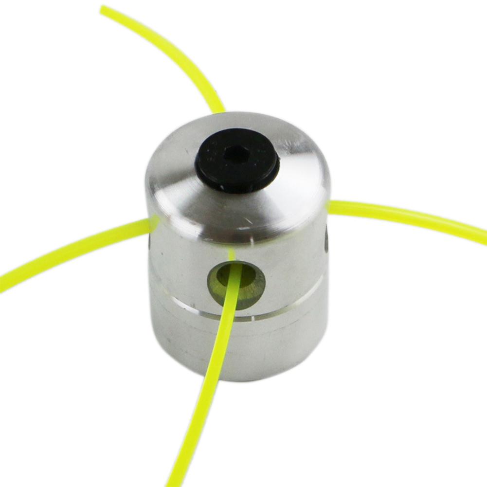 Universal HF-61 Aluminum Grass Trimmer Head With 4 Lines Brush Cutter Head Thread Nylon Grass Cutting Line Head For Lawn Mower