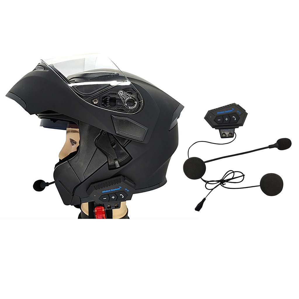 Hjälm headset bluetooth intercom för motorcykel bluetooth intercom