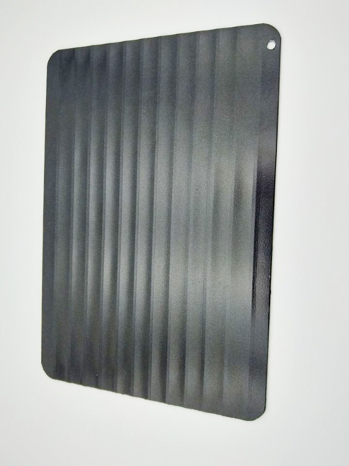 Tabla de descongelación rápida de aluminio segura sin calefacción 2 en 1 Placa de descongelación rápida para Frozens Food Meat Kitchen ToolLA412: L / style 2 0.3cm
