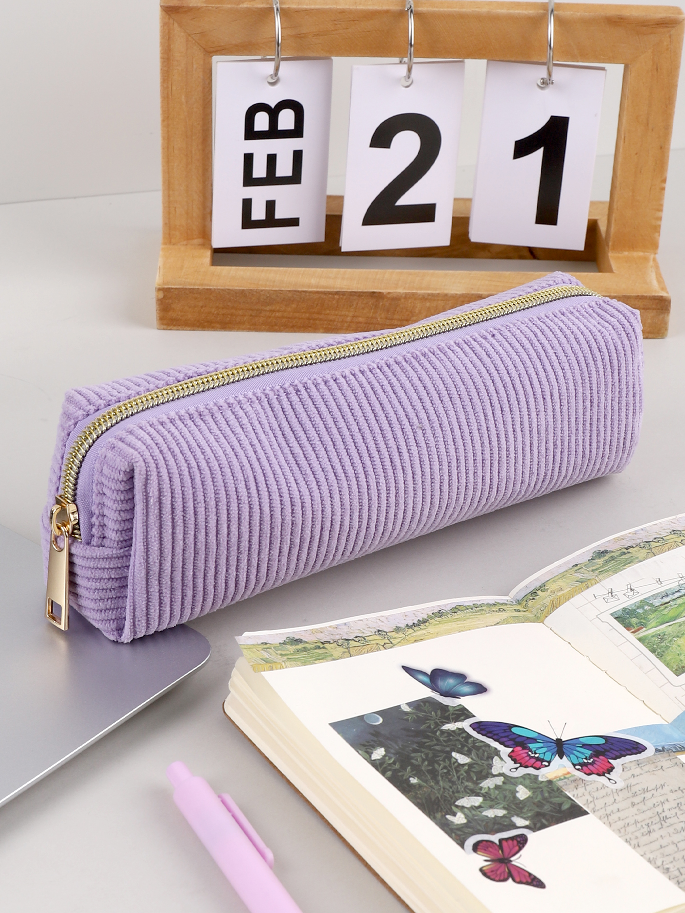 Durable Pencil Case Pouch Pen Bag School Pencil Cases With Zipper Back To School Kawaii Stationery Novelty Pencil Case