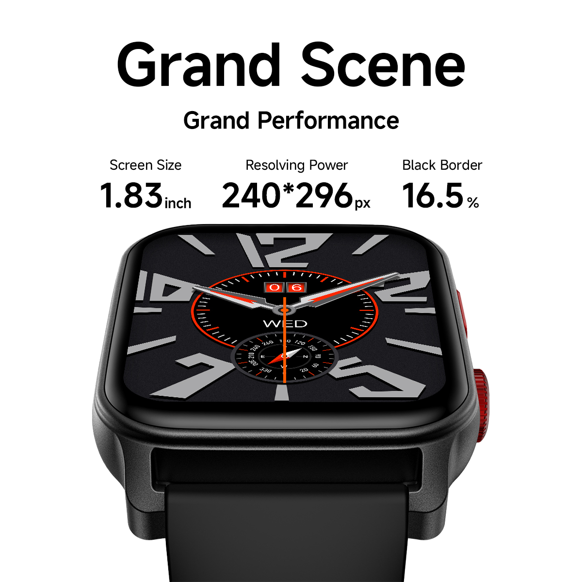 2025 NOVA Tradução AI Smartwatch HT23 IP68 À Prova D 'Água 100 Modo Esportivo 1.83 relógios para homens relógio esportivo feminino