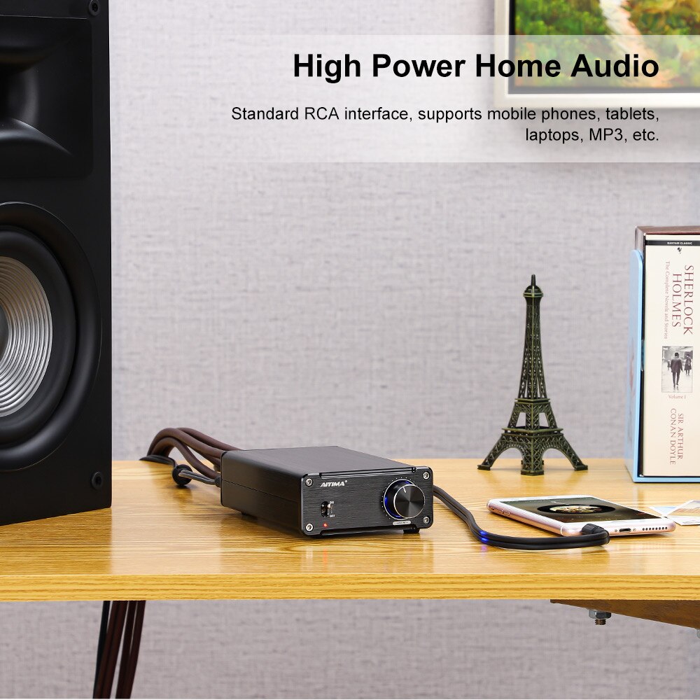AIYIMA TPA3255 Power Amplifier Audio AMP 300Wx2 Class D HIFI Sound Amplifier 2.0 Home Theater Mini Amplificador