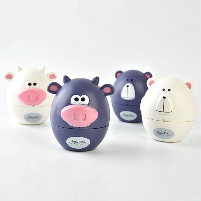 Mavericks Bear Timer Kitchen Cooking Timer Cartoon Time Timer 55 Minutes Multifunctional Mechanical Timer