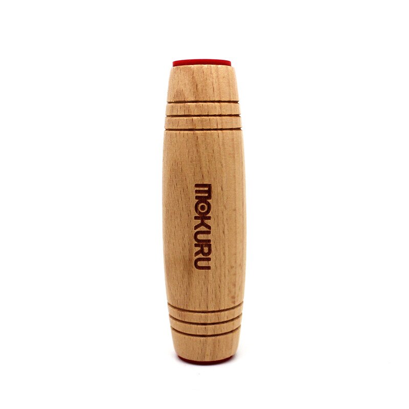 Mokuru-bastón de madera para escritorio, juguete para aliviar el estrés, mejora el enfoque, gran estrés: wood
