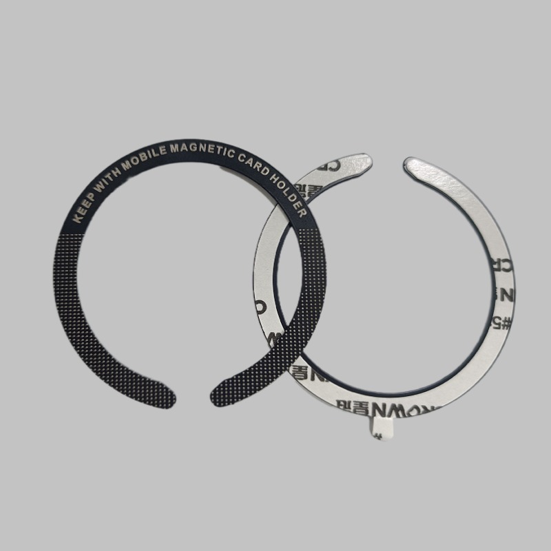 For MagSafe Magnetic Plate Ring Universal Metal Sticker Wireless Charger Sheet Magnet Car Phone Holder Plate for iPhone Samsung