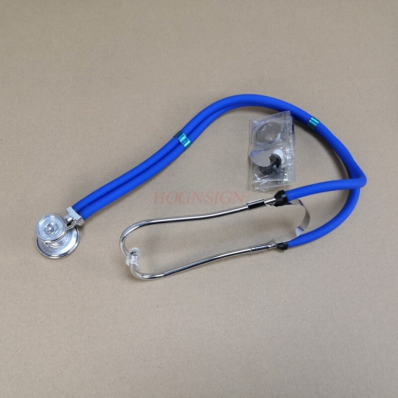 box and blue Stethoscope double-sided stethoscope pediatric double-sided stethoscope storage boxs