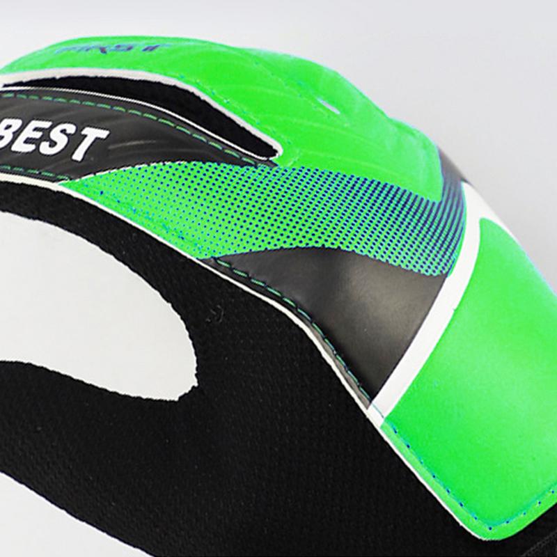 Goalie Handschuhe Für Kinder Jugend Torwart Handschuhe Handgelenk Schutz Nicht-Rutsch Verschleiß-Beständig Latex Fußball Handschuhe für Ausbildung spiel