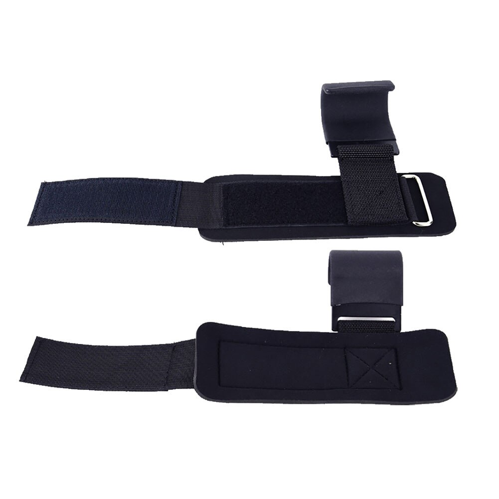 1 paar Fitnessstudio Fitness Gewichtheben Sport Anti-Schleudern Griff Riemen Haken Armbinde