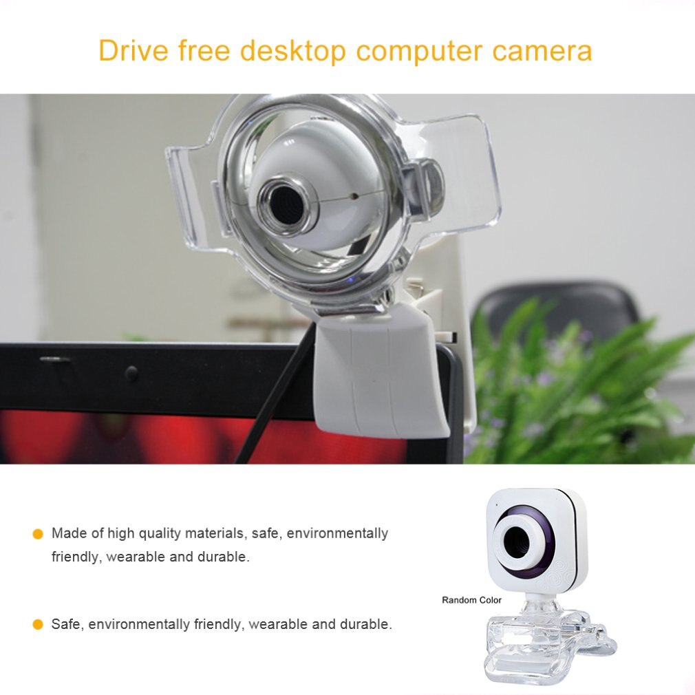 Gratis Drive Desktop Computer Camera Usb 2.0 Hd Camera Web Cam Home Internet Cafe Clip Met Microfoon Video