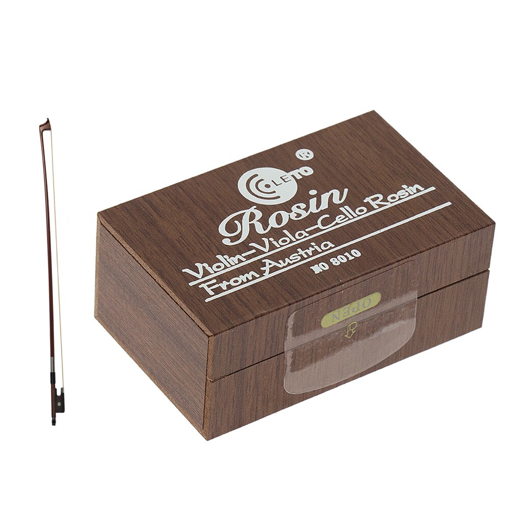 Brazilwood cello strijkstok paardenhaar 4/4 maten + viool viool cello erhu hars