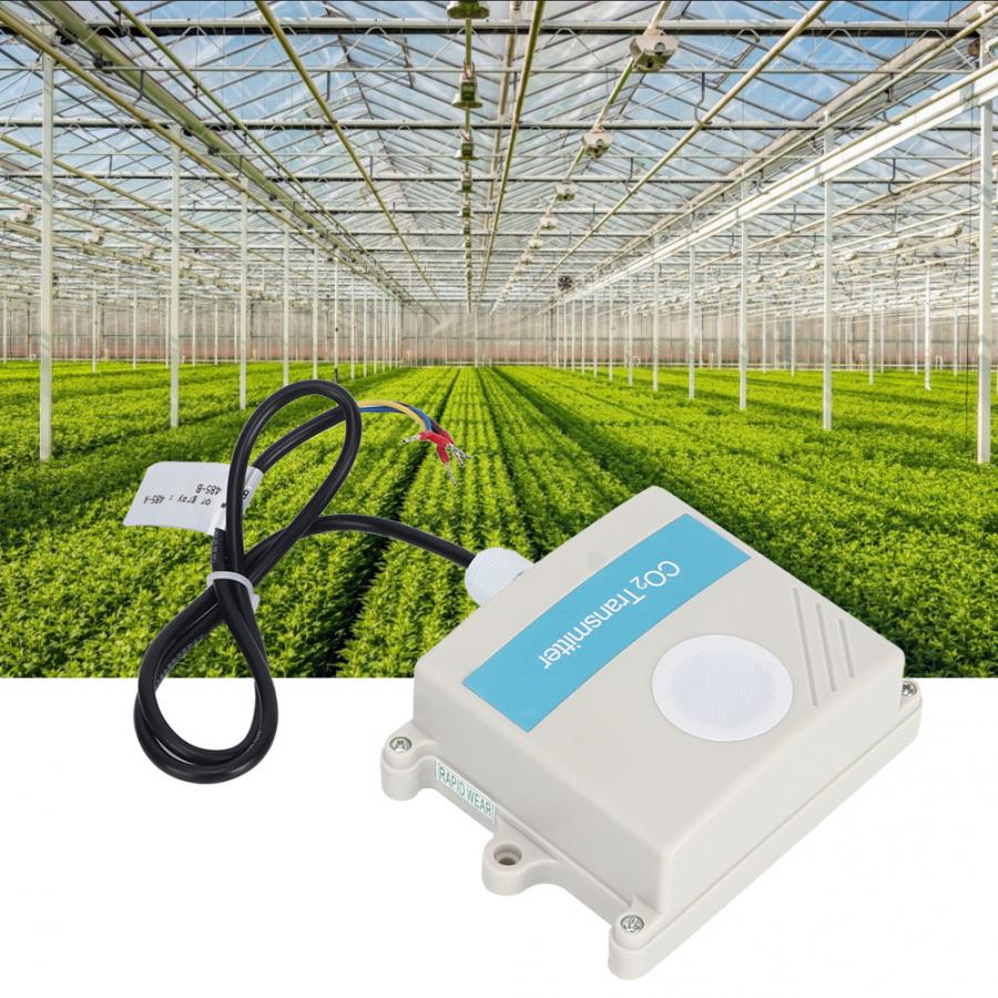 Co2 kontroll koldioxidsensor  co2 sändarkoncentration industriell för odling av växthusgaser