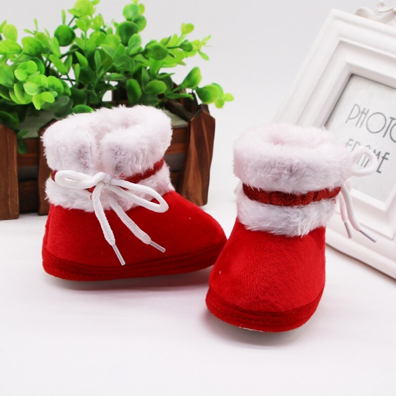 Baby Schoenen Herfst Winter Baby Jongen Meisje Warme Schoenen Zuigelingen Warme Schoenen Faux Fur Meisjes Baby Laarsjes Katoen Laarzen