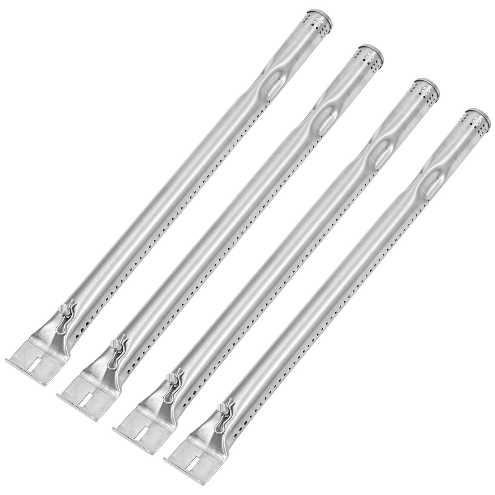 4pcs Stainless Steel Grill Burner Tubes BBQ-Element Tube Replacements Gas Grill Burner Tubes