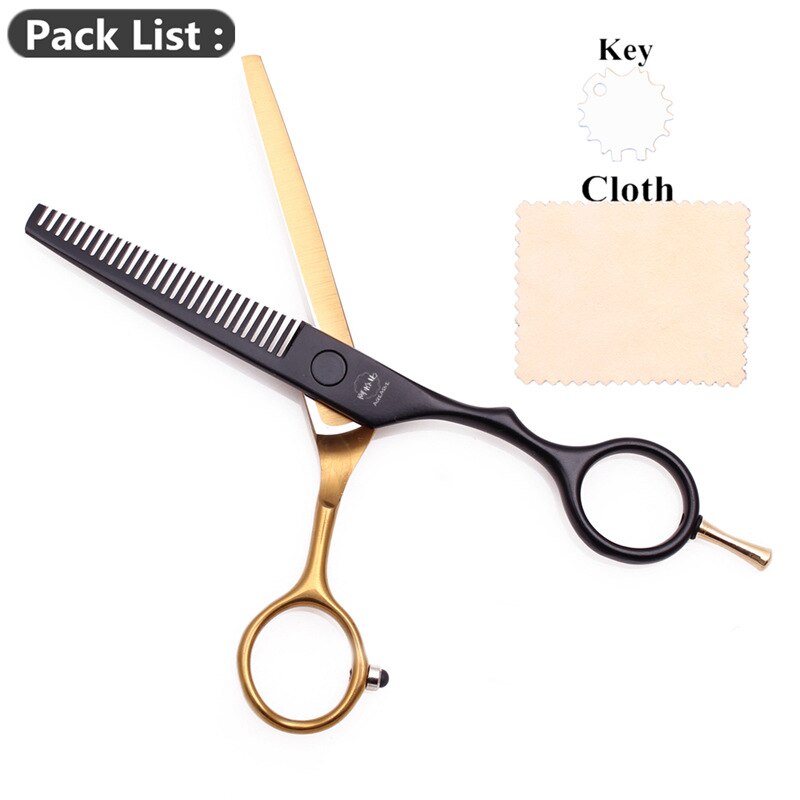 AQIABI JP-ciseaux en acier pour coiffeur, ciseaux de coupe de cheveux professionnels, 5.5 pouces, AQIABI JP, A1029: A1029 Jin T 5.5N