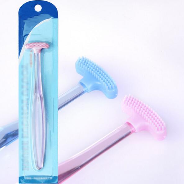 Zacht Rubber Tong Schraper Borstel Verwijderen Cleaner Tong Oppervlak Tong Coating Cleaner Tandenborstel Oral Dental Care